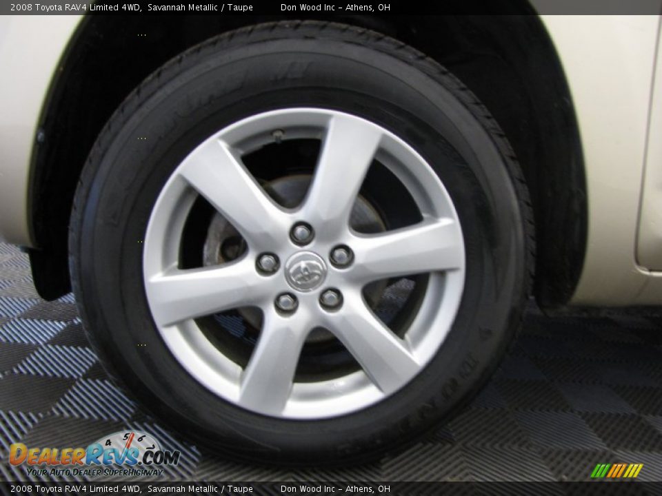 2008 Toyota RAV4 Limited 4WD Savannah Metallic / Taupe Photo #27