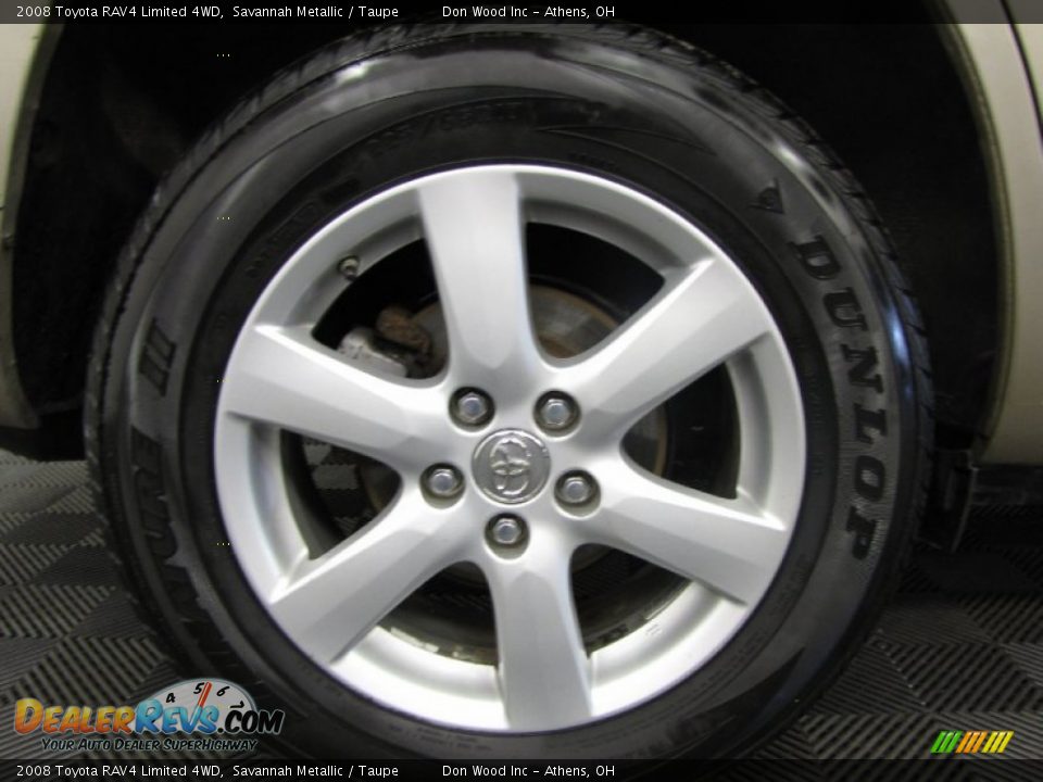 2008 Toyota RAV4 Limited 4WD Savannah Metallic / Taupe Photo #29