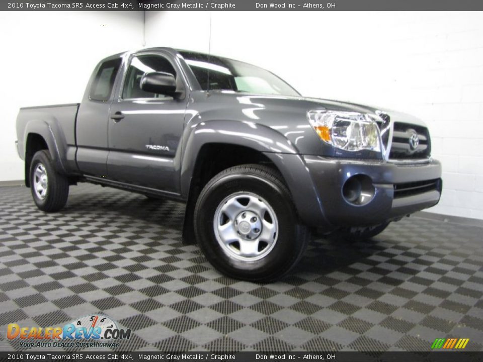 2010 Toyota Tacoma SR5 Access Cab 4x4 Magnetic Gray Metallic / Graphite Photo #1