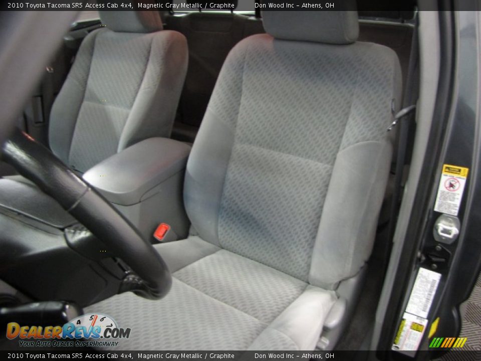 2010 Toyota Tacoma SR5 Access Cab 4x4 Magnetic Gray Metallic / Graphite Photo #6