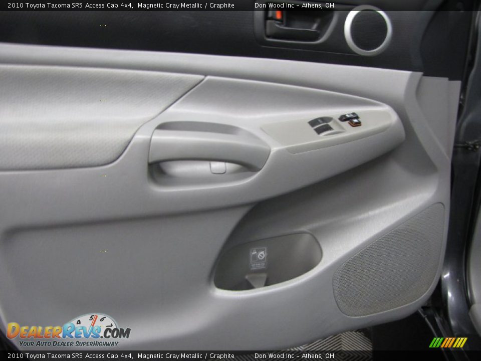2010 Toyota Tacoma SR5 Access Cab 4x4 Magnetic Gray Metallic / Graphite Photo #10