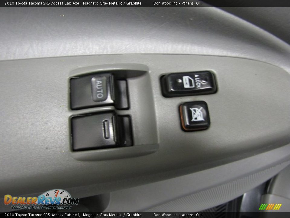 2010 Toyota Tacoma SR5 Access Cab 4x4 Magnetic Gray Metallic / Graphite Photo #11