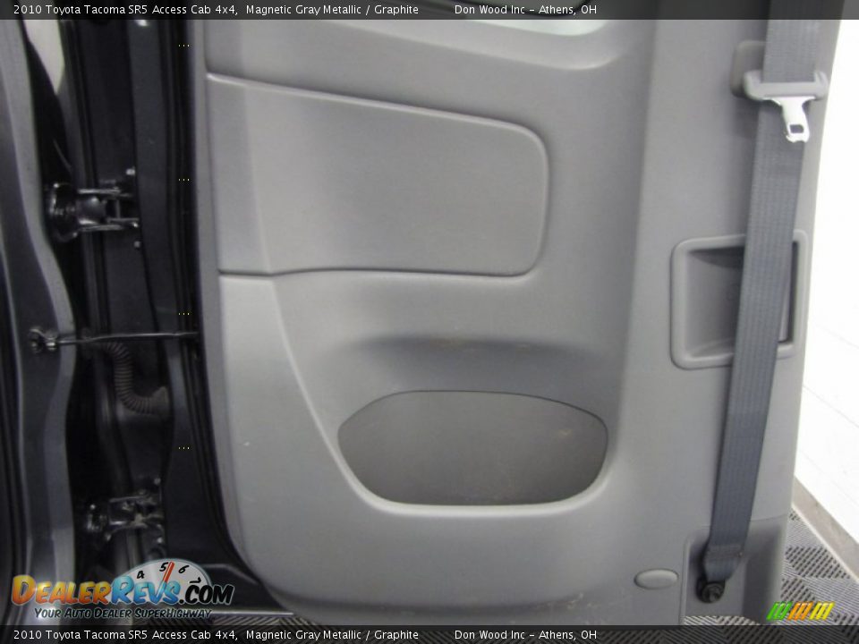 2010 Toyota Tacoma SR5 Access Cab 4x4 Magnetic Gray Metallic / Graphite Photo #12