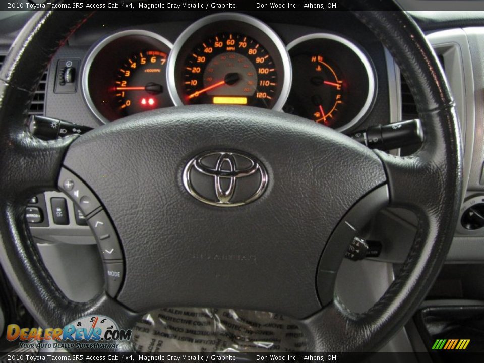 2010 Toyota Tacoma SR5 Access Cab 4x4 Magnetic Gray Metallic / Graphite Photo #15
