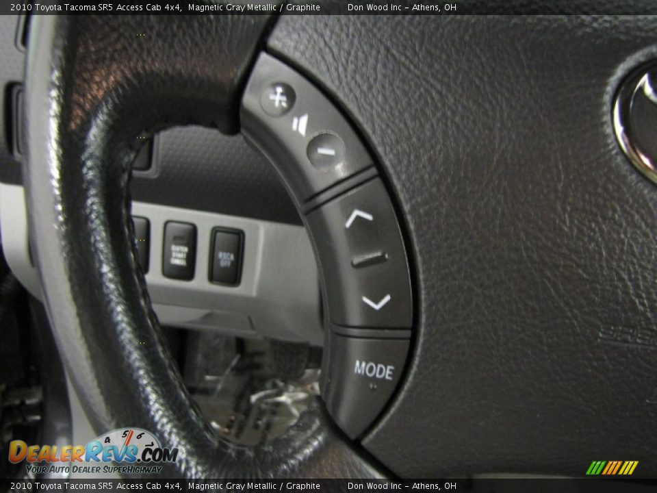 2010 Toyota Tacoma SR5 Access Cab 4x4 Magnetic Gray Metallic / Graphite Photo #16