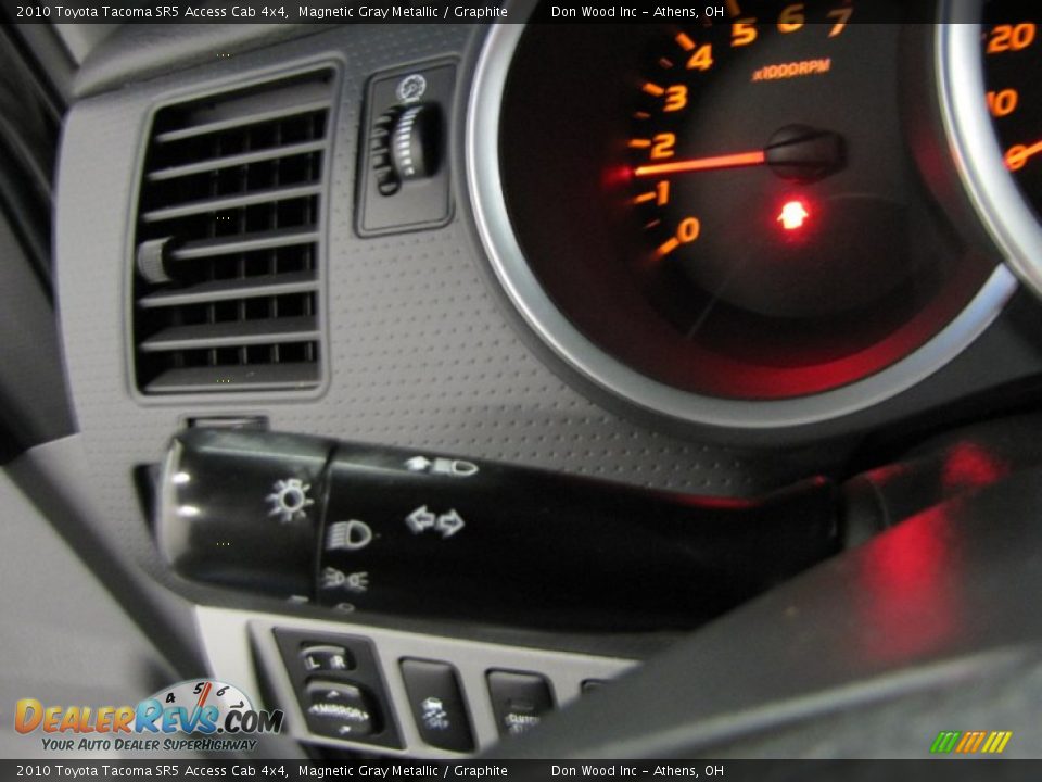 2010 Toyota Tacoma SR5 Access Cab 4x4 Magnetic Gray Metallic / Graphite Photo #17