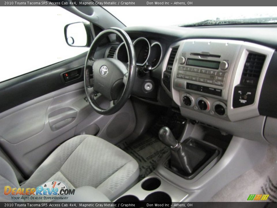 2010 Toyota Tacoma SR5 Access Cab 4x4 Magnetic Gray Metallic / Graphite Photo #21