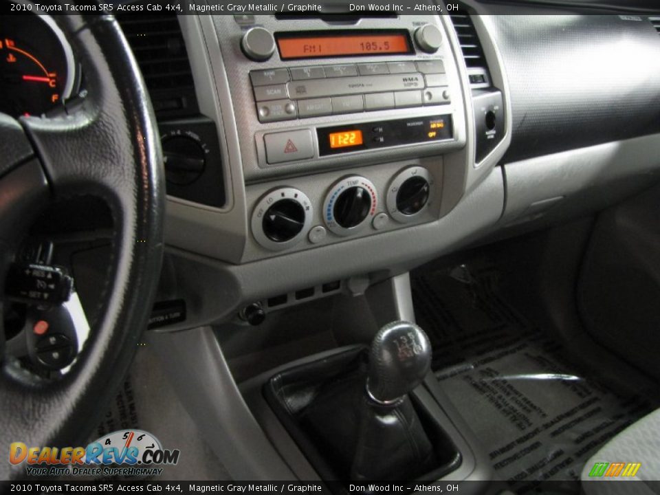 2010 Toyota Tacoma SR5 Access Cab 4x4 Magnetic Gray Metallic / Graphite Photo #22