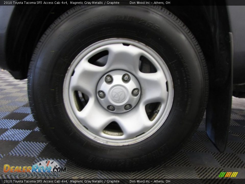 2010 Toyota Tacoma SR5 Access Cab 4x4 Magnetic Gray Metallic / Graphite Photo #23