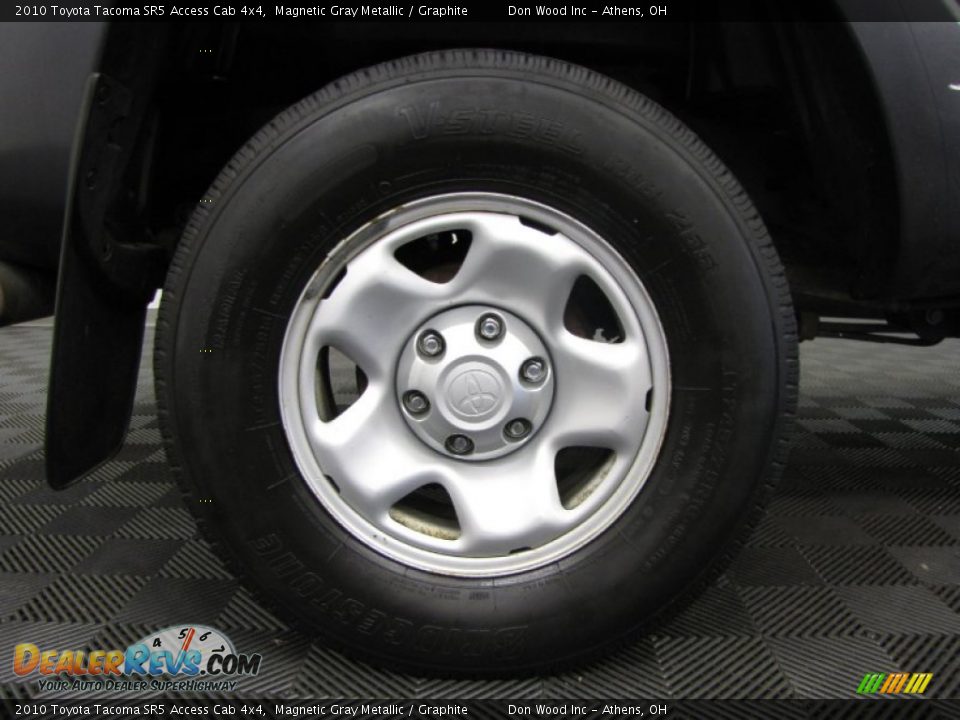 2010 Toyota Tacoma SR5 Access Cab 4x4 Magnetic Gray Metallic / Graphite Photo #25