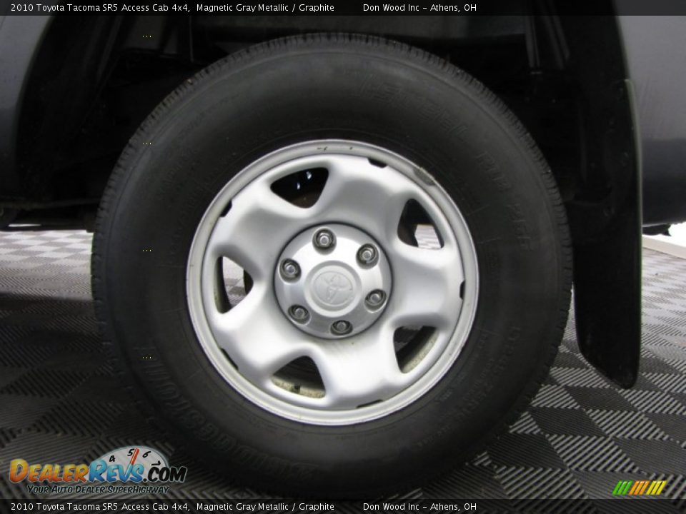 2010 Toyota Tacoma SR5 Access Cab 4x4 Magnetic Gray Metallic / Graphite Photo #26