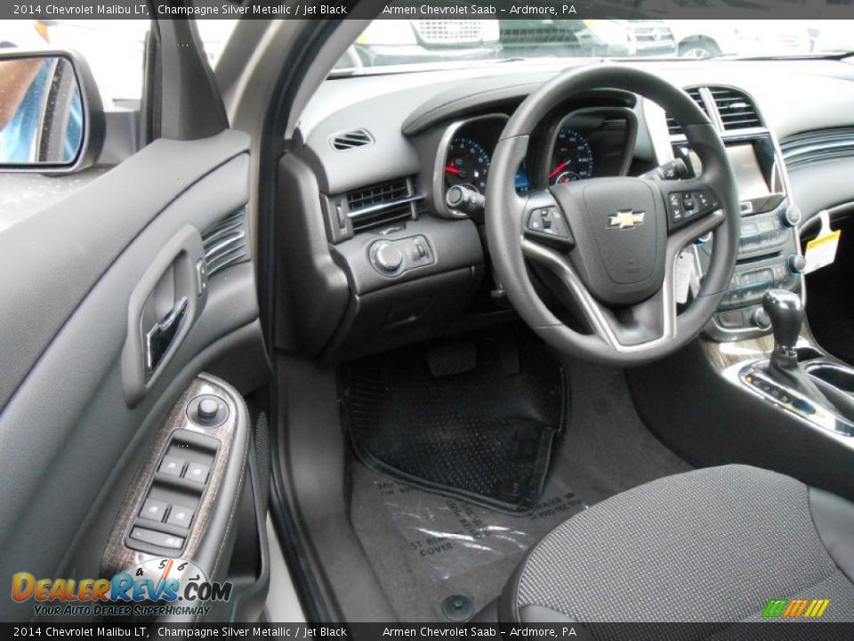 2014 Chevrolet Malibu LT Champagne Silver Metallic / Jet Black Photo #7