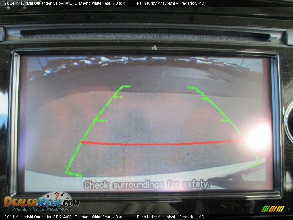 2014 Mitsubishi Outlander GT S-AWC Diamond White Pearl / Black Photo #27