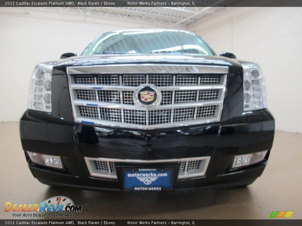 2013 Cadillac Escalade Platinum AWD Black Raven / Ebony Photo #3