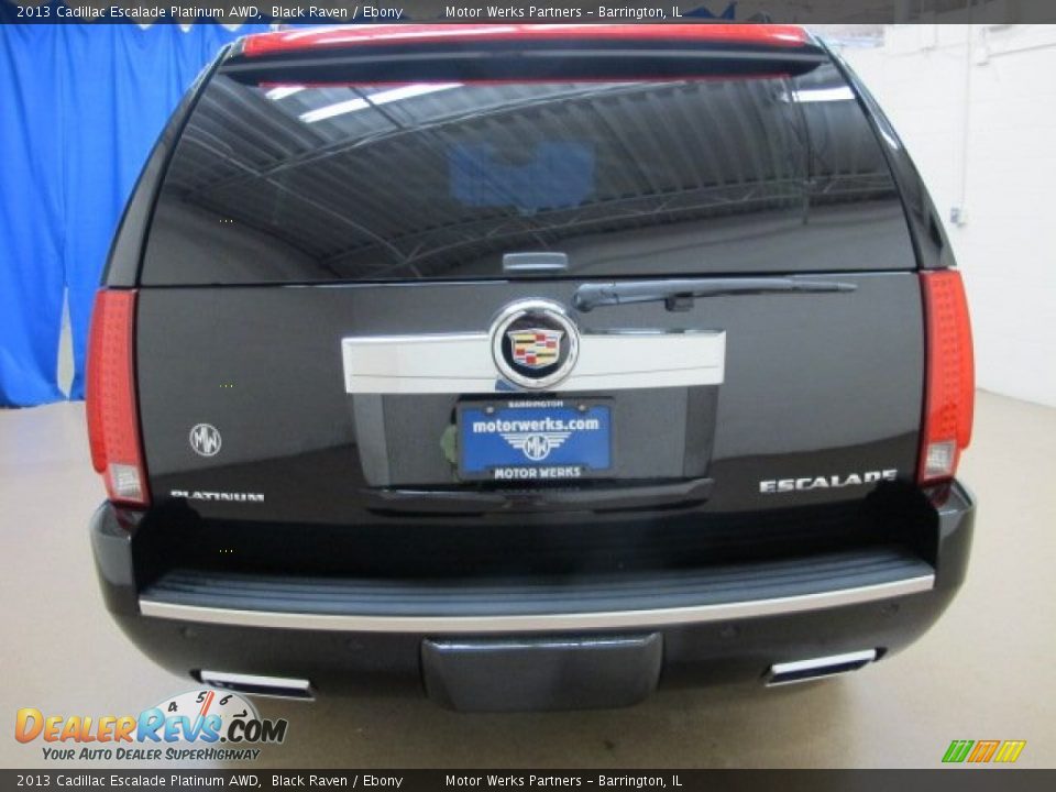 2013 Cadillac Escalade Platinum AWD Black Raven / Ebony Photo #9
