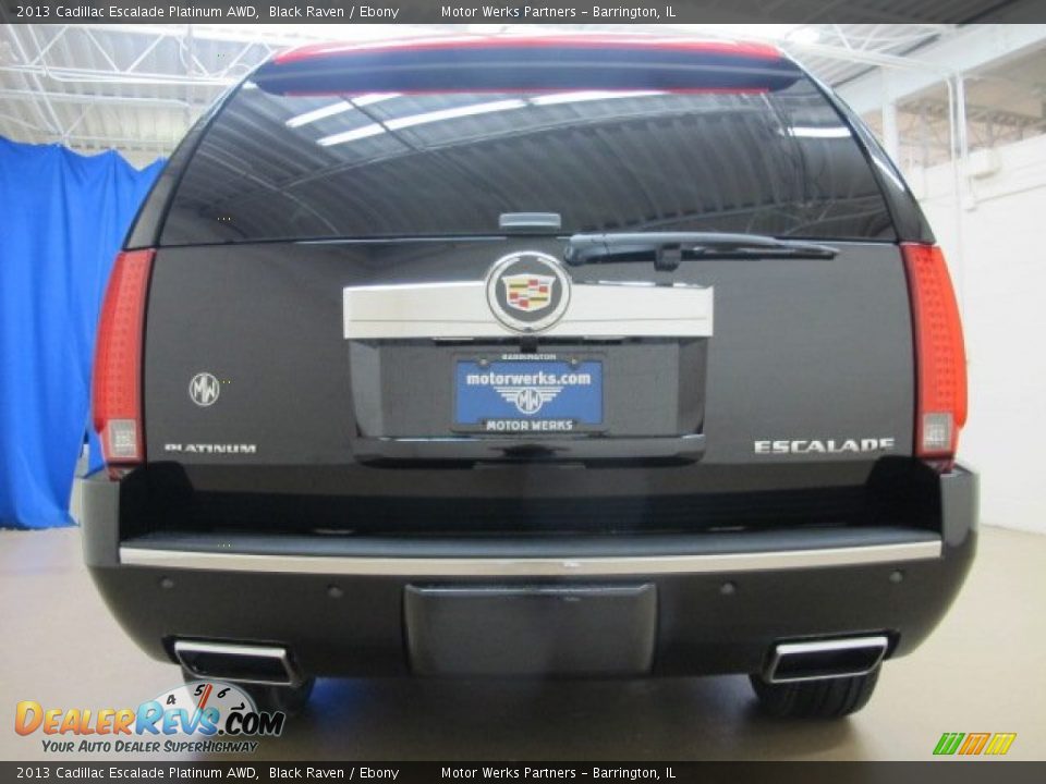 2013 Cadillac Escalade Platinum AWD Black Raven / Ebony Photo #10