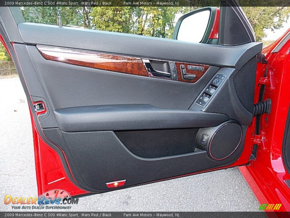 Door Panel of 2009 Mercedes-Benz C 300 4Matic Sport Photo #10