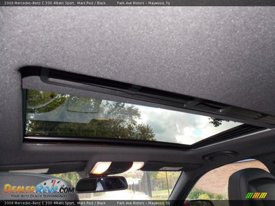 2009 Mercedes-Benz C 300 4Matic Sport Mars Red / Black Photo #15