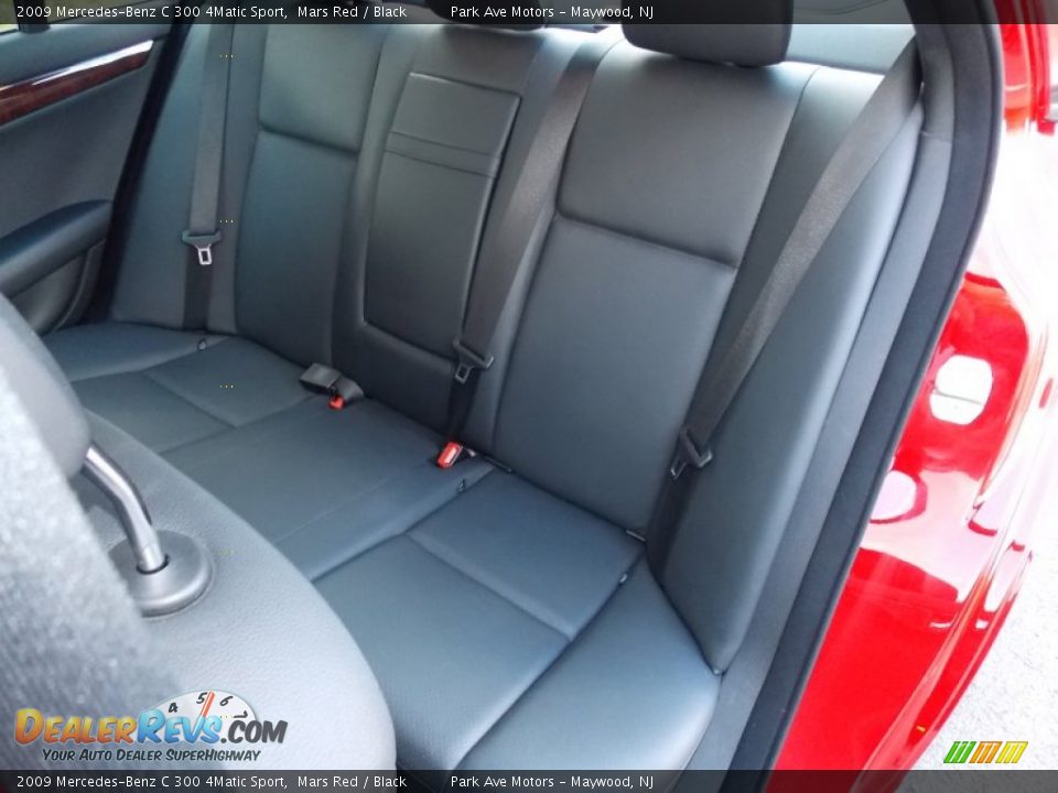 2009 Mercedes-Benz C 300 4Matic Sport Mars Red / Black Photo #17