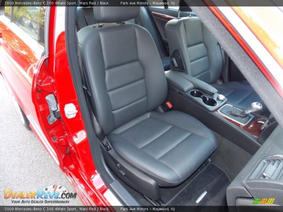 Front Seat of 2009 Mercedes-Benz C 300 4Matic Sport Photo #20