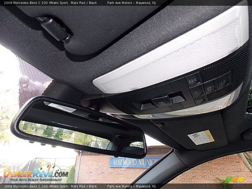 2009 Mercedes-Benz C 300 4Matic Sport Mars Red / Black Photo #35