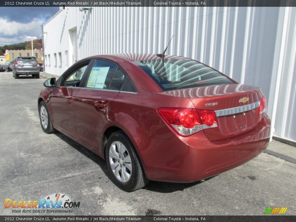 2012 Chevrolet Cruze LS Autumn Red Metallic / Jet Black/Medium Titanium Photo #4
