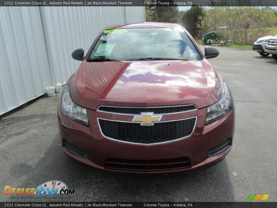 2012 Chevrolet Cruze LS Autumn Red Metallic / Jet Black/Medium Titanium Photo #7