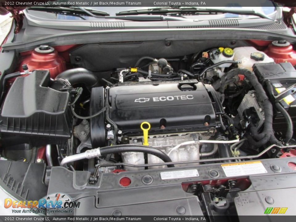2012 Chevrolet Cruze LS Autumn Red Metallic / Jet Black/Medium Titanium Photo #9