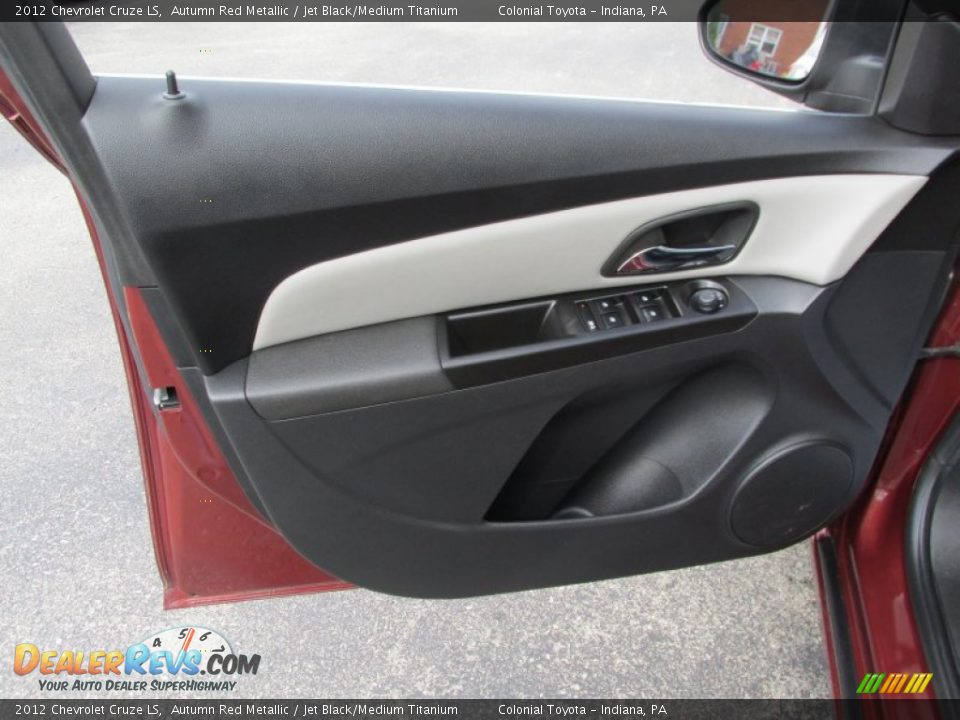 2012 Chevrolet Cruze LS Autumn Red Metallic / Jet Black/Medium Titanium Photo #10