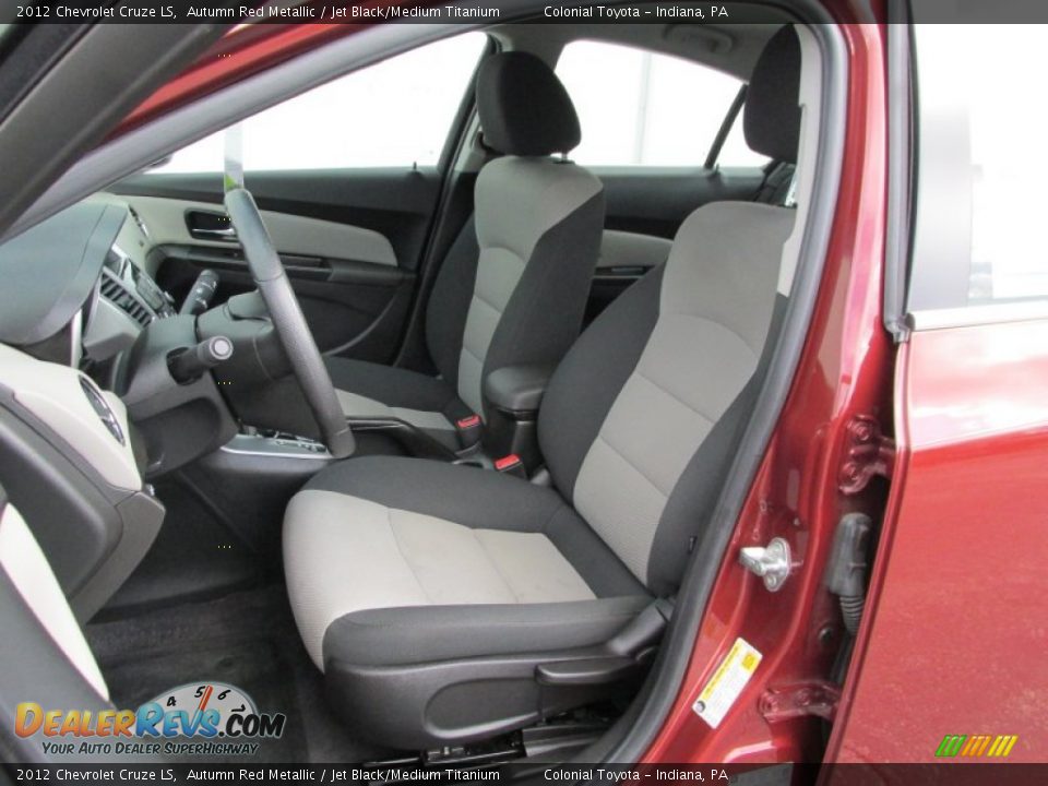 2012 Chevrolet Cruze LS Autumn Red Metallic / Jet Black/Medium Titanium Photo #11