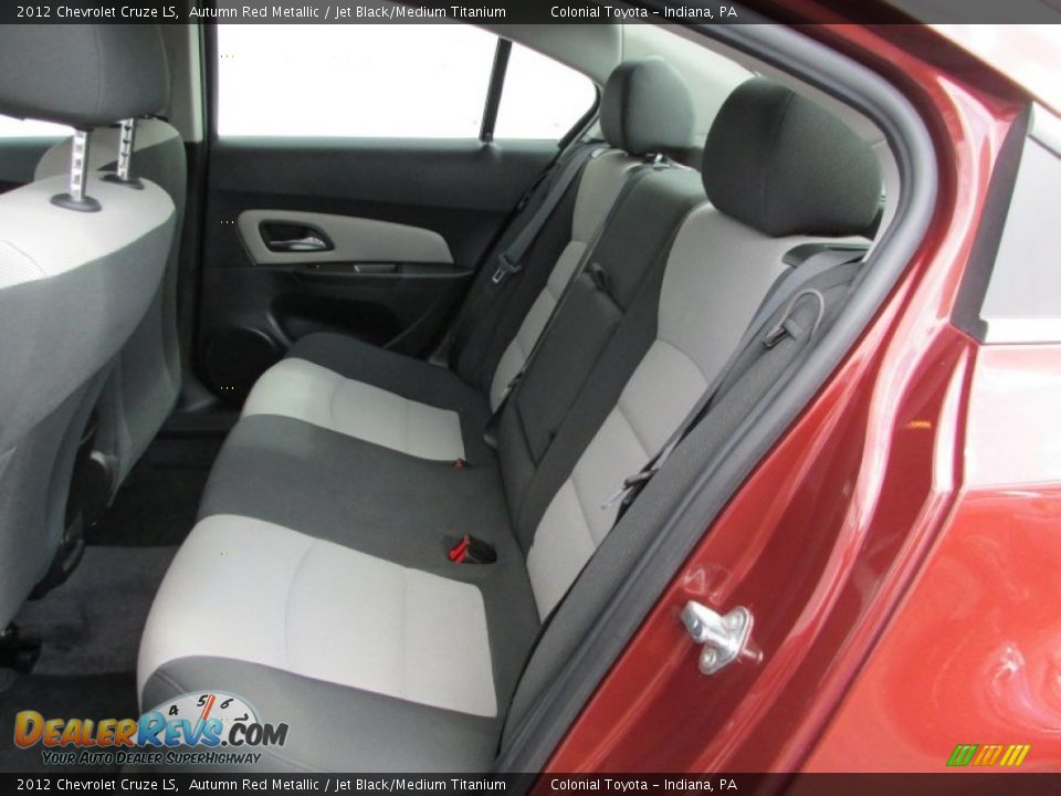 2012 Chevrolet Cruze LS Autumn Red Metallic / Jet Black/Medium Titanium Photo #12