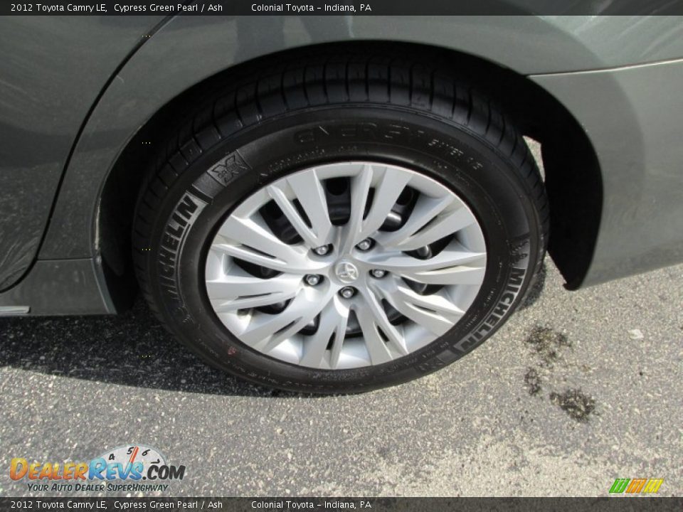 2012 Toyota Camry LE Cypress Green Pearl / Ash Photo #3