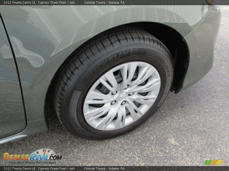 2012 Toyota Camry LE Cypress Green Pearl / Ash Photo #7