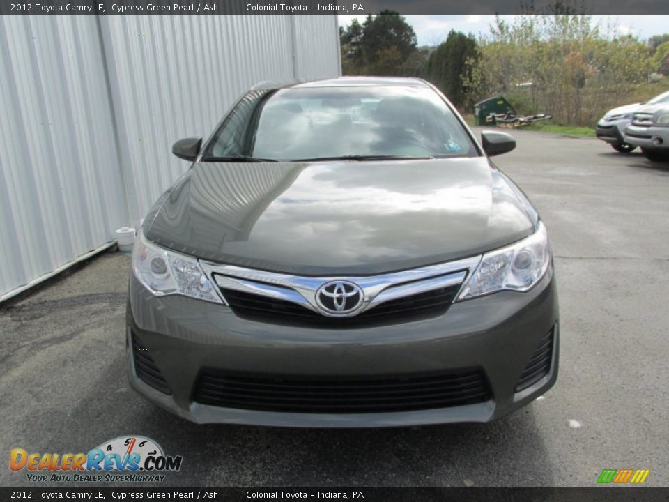 2012 Toyota Camry LE Cypress Green Pearl / Ash Photo #9