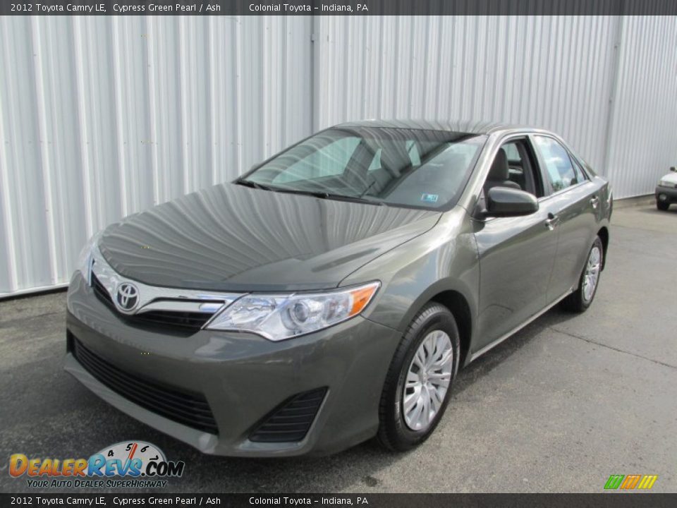 2012 Toyota Camry LE Cypress Green Pearl / Ash Photo #10
