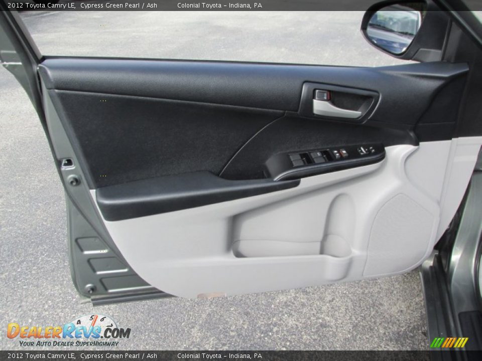 2012 Toyota Camry LE Cypress Green Pearl / Ash Photo #12