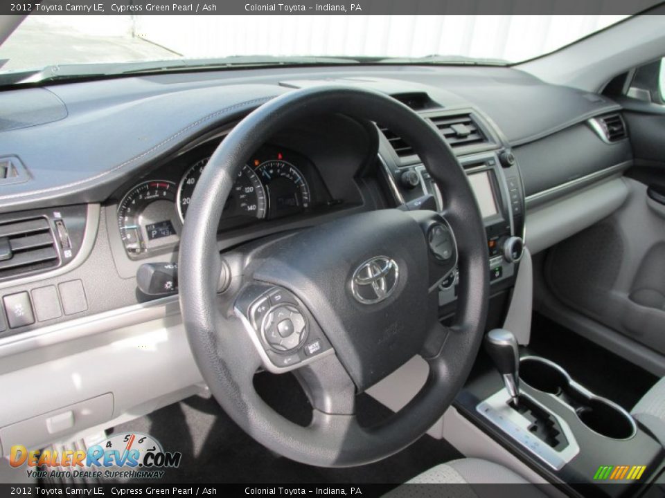 2012 Toyota Camry LE Cypress Green Pearl / Ash Photo #15