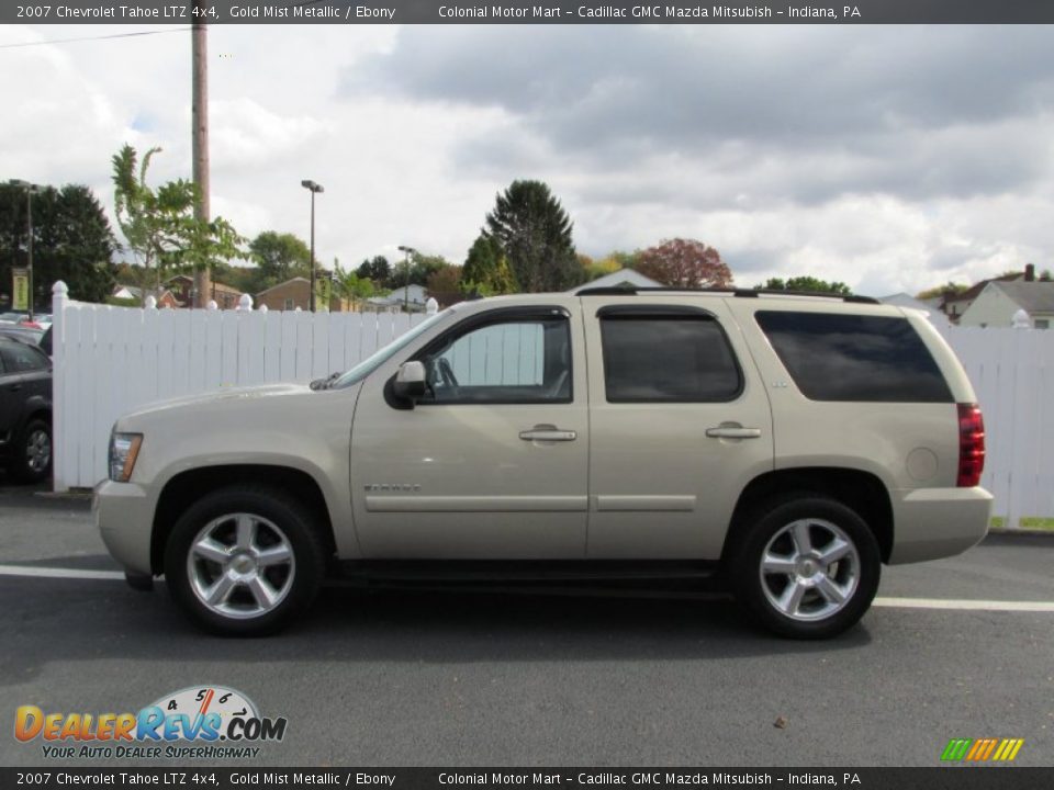 2007 Chevrolet Tahoe LTZ 4x4 Gold Mist Metallic / Ebony Photo #2