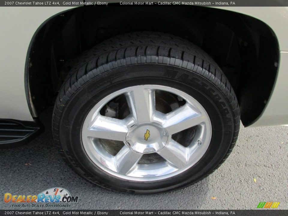 2007 Chevrolet Tahoe LTZ 4x4 Gold Mist Metallic / Ebony Photo #3