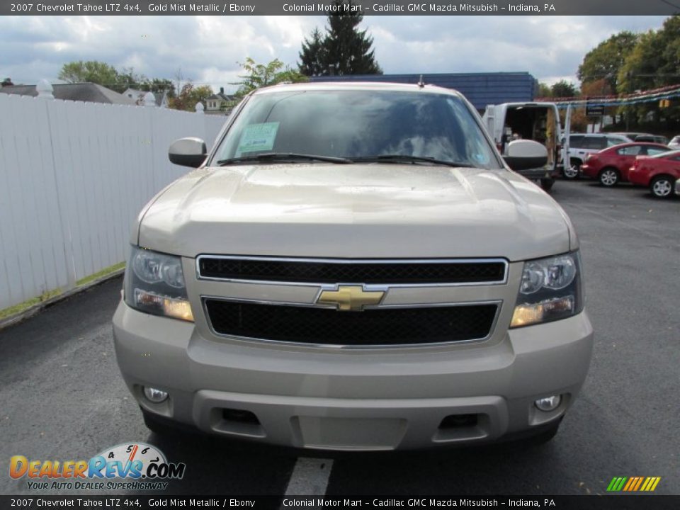 2007 Chevrolet Tahoe LTZ 4x4 Gold Mist Metallic / Ebony Photo #8