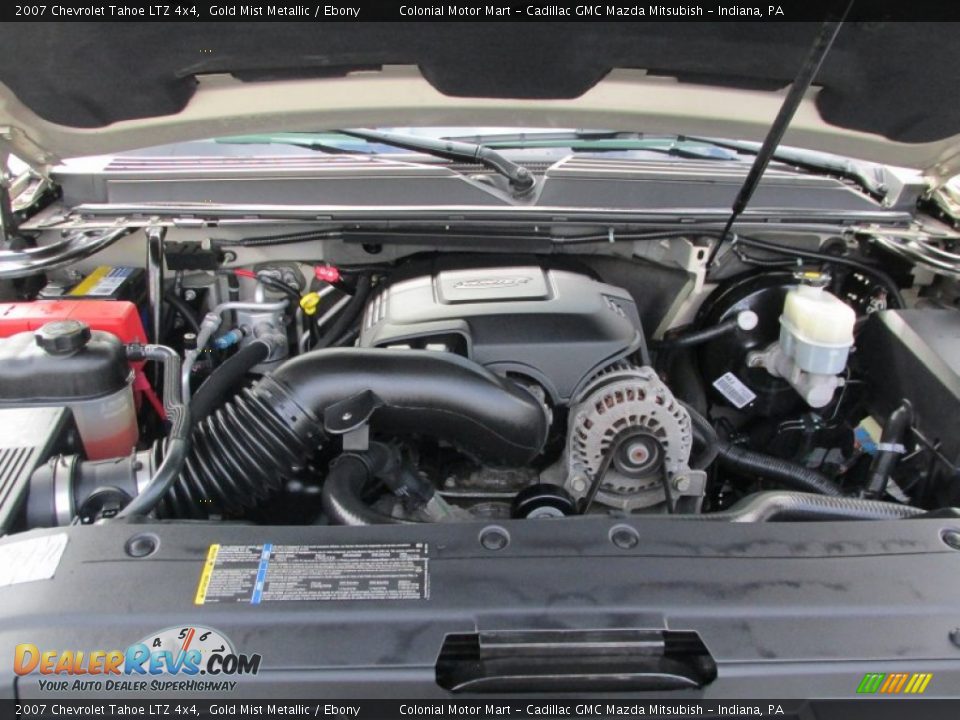 2007 Chevrolet Tahoe LTZ 4x4 Gold Mist Metallic / Ebony Photo #9
