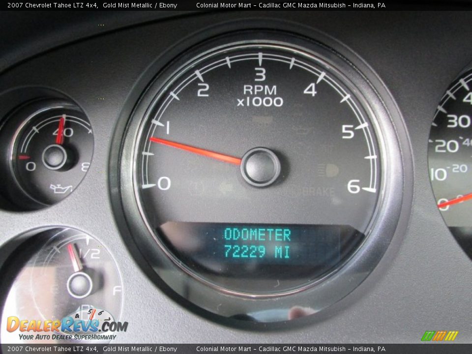2007 Chevrolet Tahoe LTZ 4x4 Gold Mist Metallic / Ebony Photo #20
