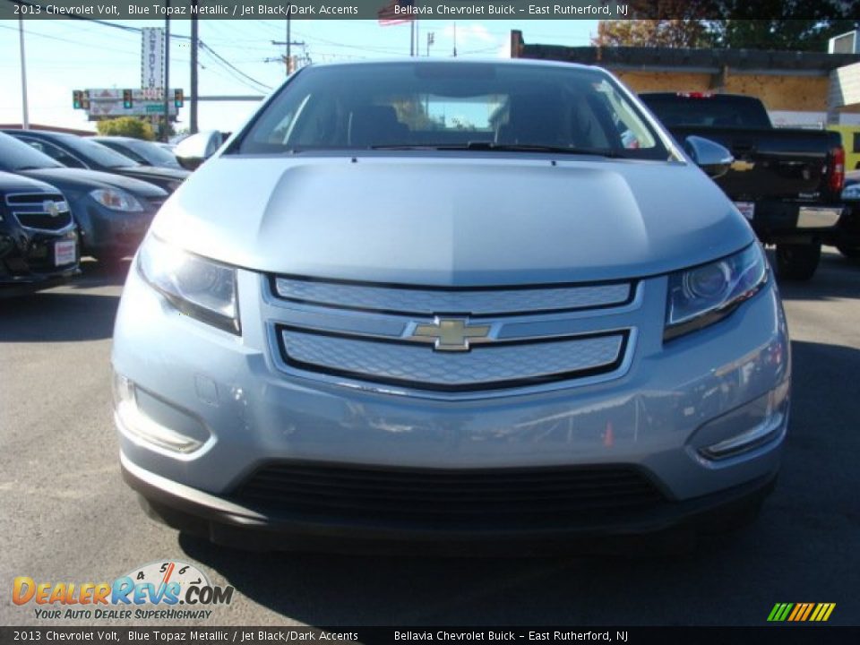 2013 Chevrolet Volt Blue Topaz Metallic / Jet Black/Dark Accents Photo #2