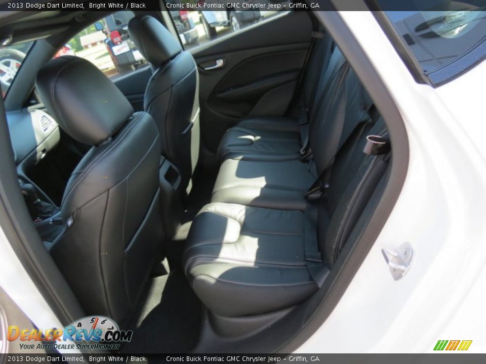 2013 Dodge Dart Limited Bright White / Black Photo #12
