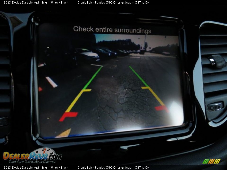 2013 Dodge Dart Limited Bright White / Black Photo #17