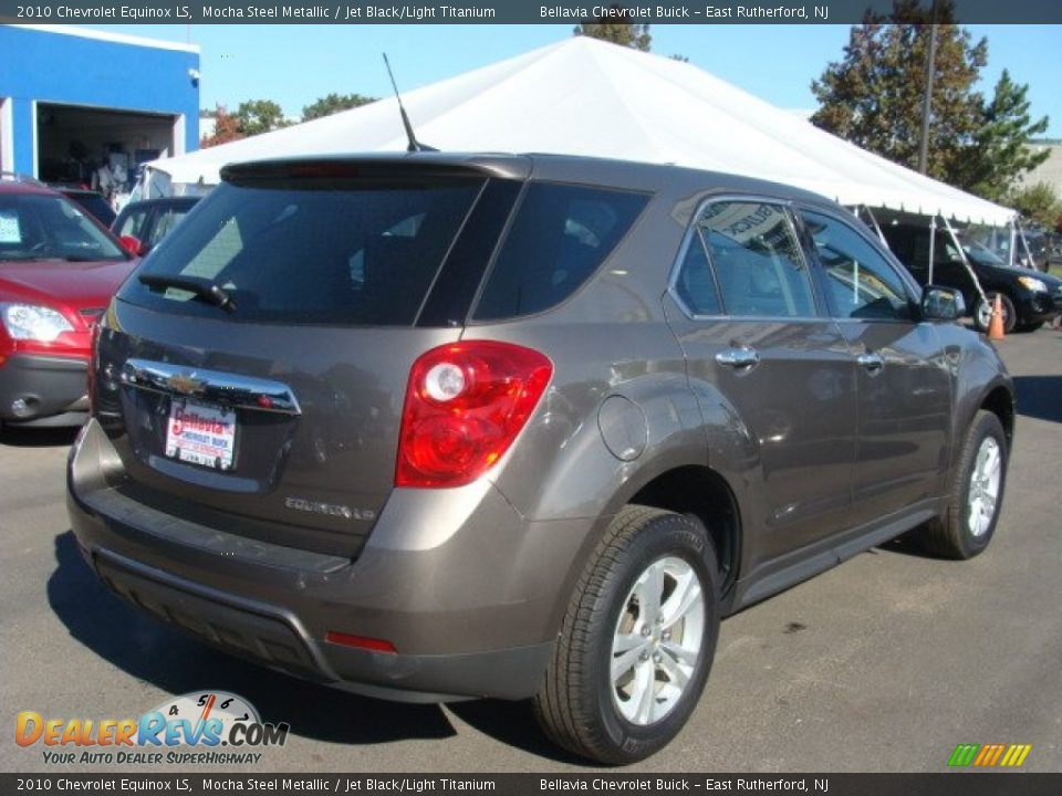 2010 Chevrolet Equinox LS Mocha Steel Metallic / Jet Black/Light Titanium Photo #4