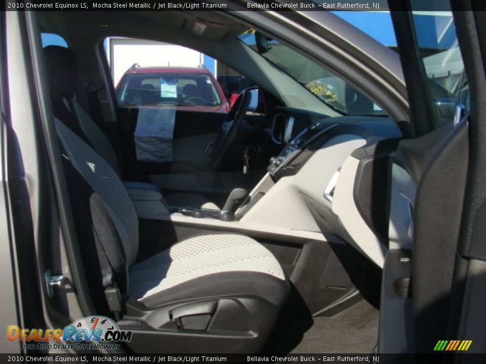 2010 Chevrolet Equinox LS Mocha Steel Metallic / Jet Black/Light Titanium Photo #8