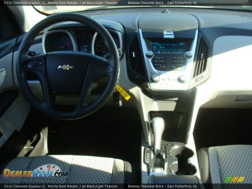 2010 Chevrolet Equinox LS Mocha Steel Metallic / Jet Black/Light Titanium Photo #9