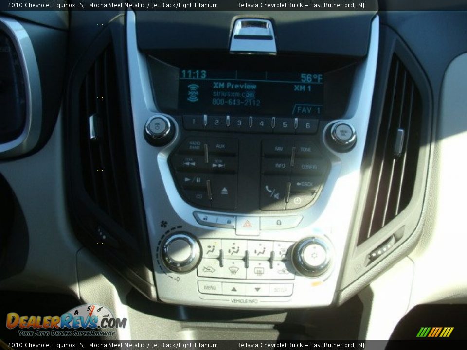 2010 Chevrolet Equinox LS Mocha Steel Metallic / Jet Black/Light Titanium Photo #11