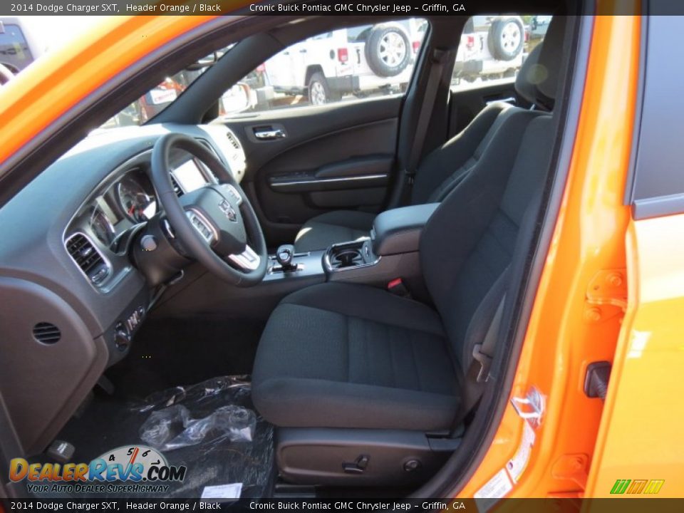 2014 Dodge Charger SXT Header Orange / Black Photo #10